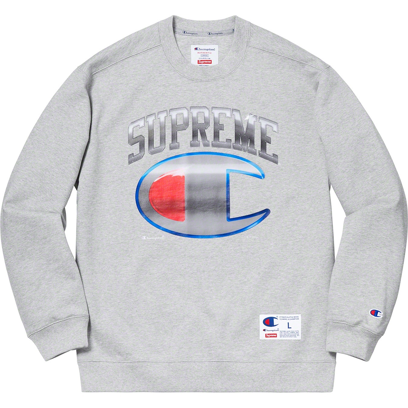 Supreme®/Champion® Chrome Crewneck view 5